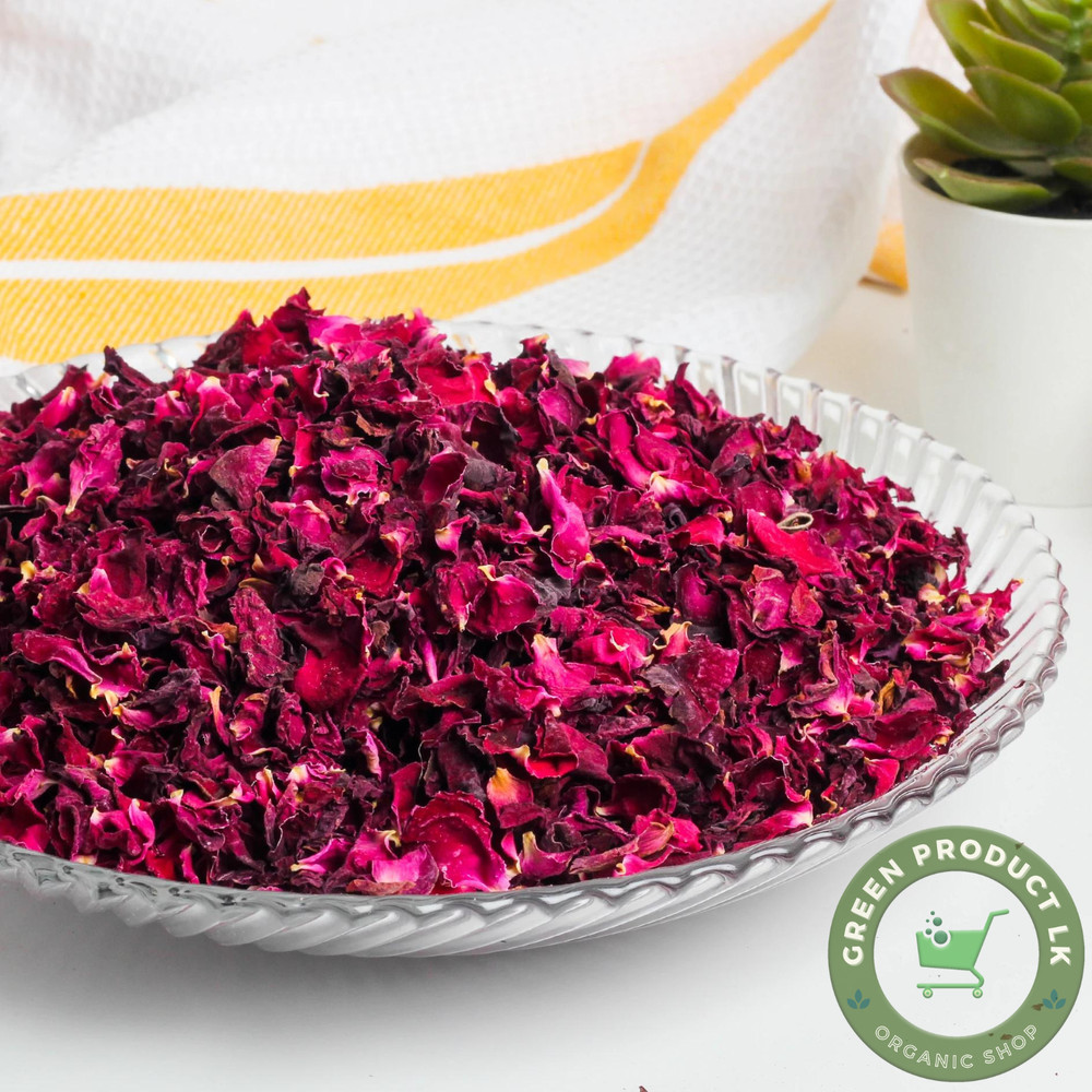 Dried Rose Petals | 100% Natural Edible Flower Flora | Candles Soap Bath Spa