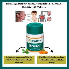 🌿 Himalaya Bresol –Pack of 2 (60 Tabs Each) | Respiratory Relief | Exp 02/2027