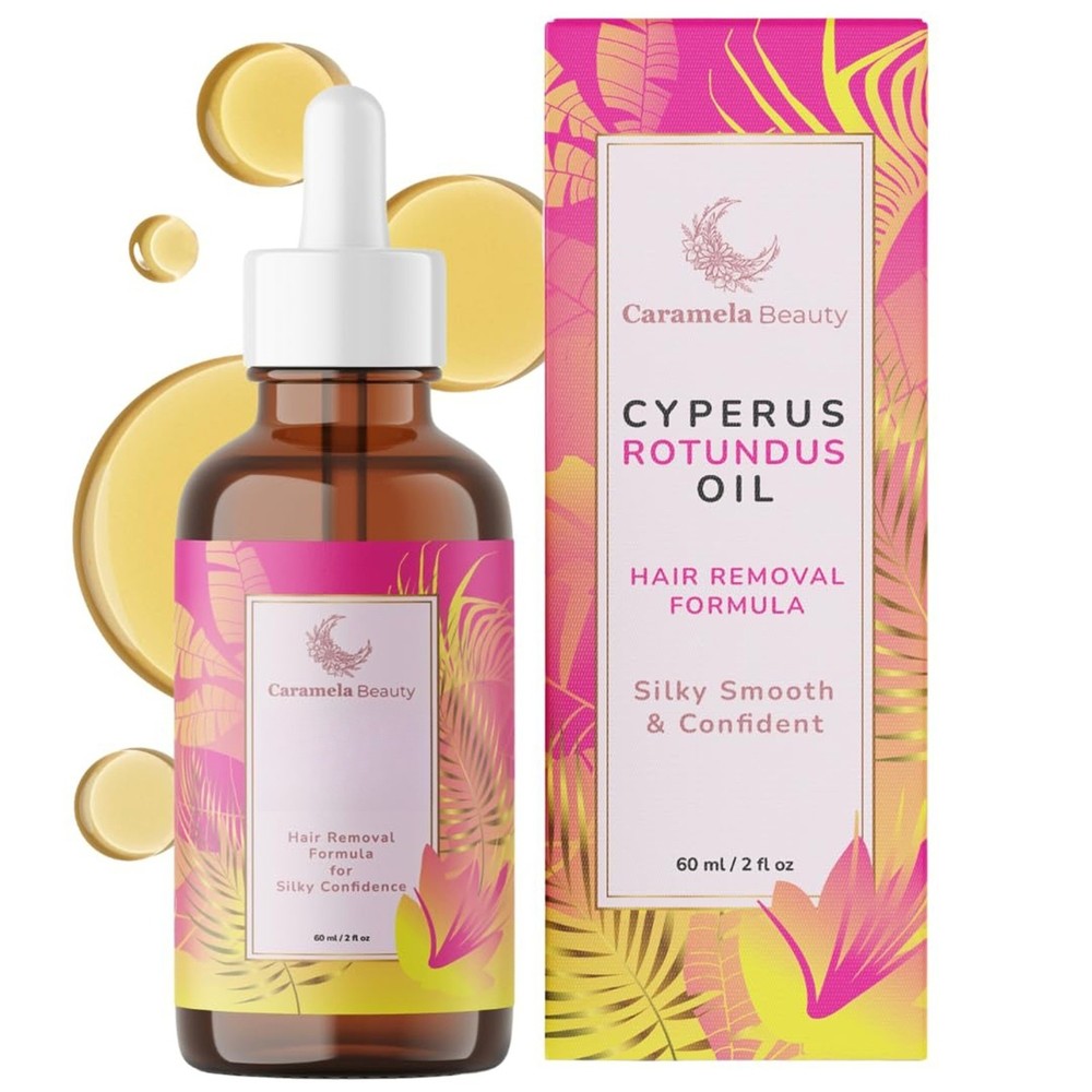 Cyperus Rotundus Oil – 60ml organic Cyperus Rotundus Oil For Hair Removal