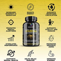 Horny Goat Weed 1000mg – Icariin, Maca, Tribulus, Testosterone Booster, Energy
