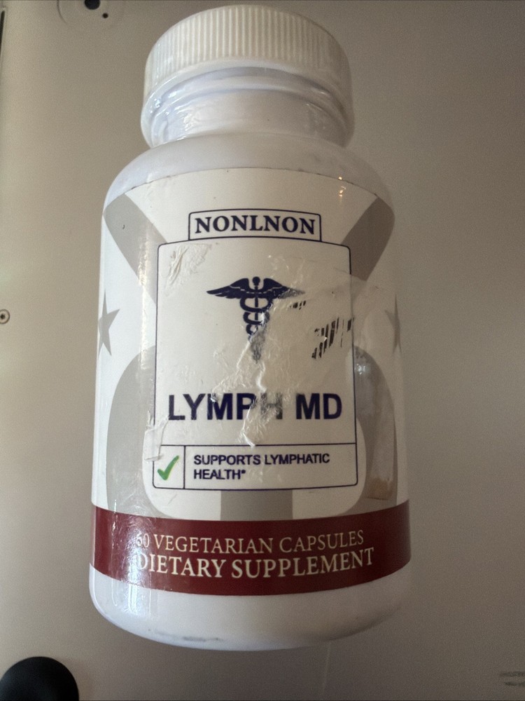 Nation Health MD Lymph Lymphatic System Supplement 60 Vegetarian Capsules
