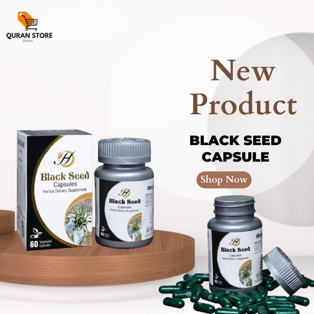 Black Seed Capsule 60 Capsules, Herbal Dietary Supplement, Natural Remedy