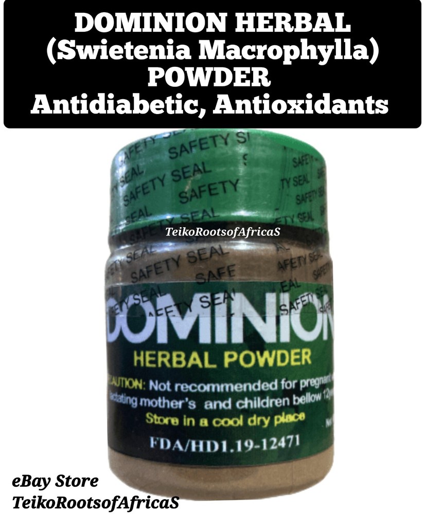 Dominion Herbal (Swietenia Macrophylla) Powder Antioxidant Antidiabetic – 80g