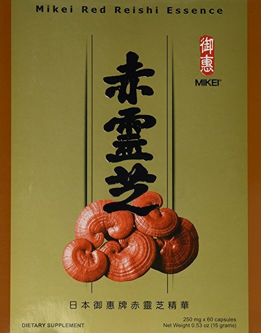MIKEI Unisex Red Reishi Essence – 60 Capsules / Free Shipping