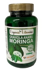 Moringa Oleifera Organic, Natural, 100% Pure Pills – 120 Count – 1 Pack