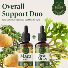 Maca Root Drops for Hormone Balance | Energy Support Liquid Extract – Vegan, Non