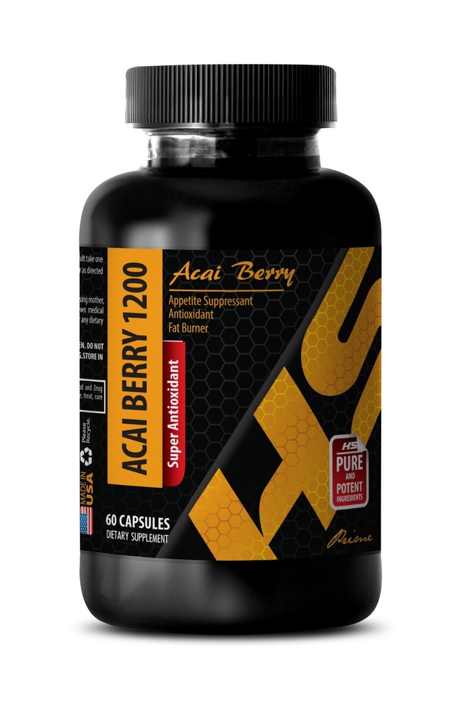 Plant-based wellness – ACAI BERRY SUPPLEMENT – whole-body cleanse 1Bot 60Cap