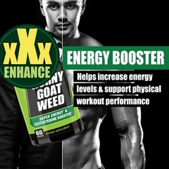 Natural Drive & Stamina Booster for Men – Horny Goat Weed for Energy & Performan
