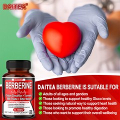Berberine Ceylon Cinnamon + Turmeric Milk Thistle + Bitter Melon Heart Health