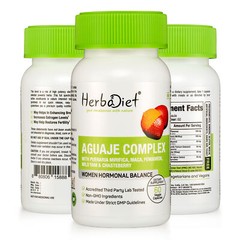 Aguaje Extract with Pueraria Maca Saw Palmetto Red Clover Wild Yam Soy Isoflavon