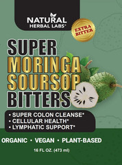 Organic Moringa + Soursop Liquid Bitters – Detox & Cell Support. By Livingston