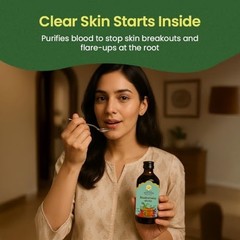 Kerala Ayurveda Khadirarishta 450ml Skin Clarity Wellness Syrup Free shipping