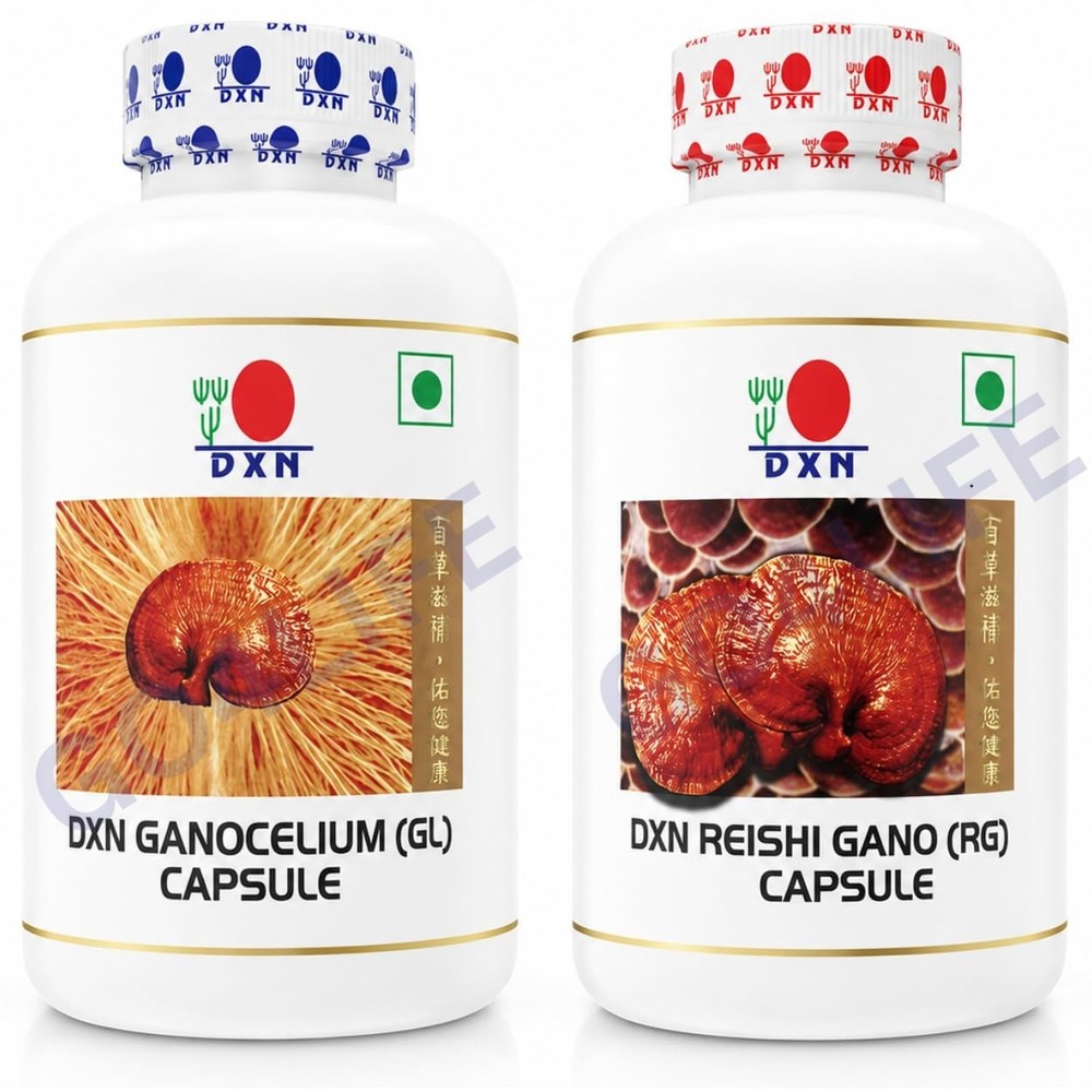 DXN Reishi Ganoderma and Ganocelium Capsules, Fruit and Root, RG and GL 90 + 90