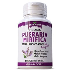 Max Strength Pueraria Mirifica 5000mg Breast Growth Bust Enlargement Firm Body