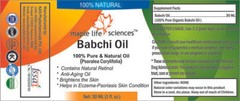 Babchi Oil 100% Pure & Natural Oil Psoralea Corylifolia Bakuchi Oil