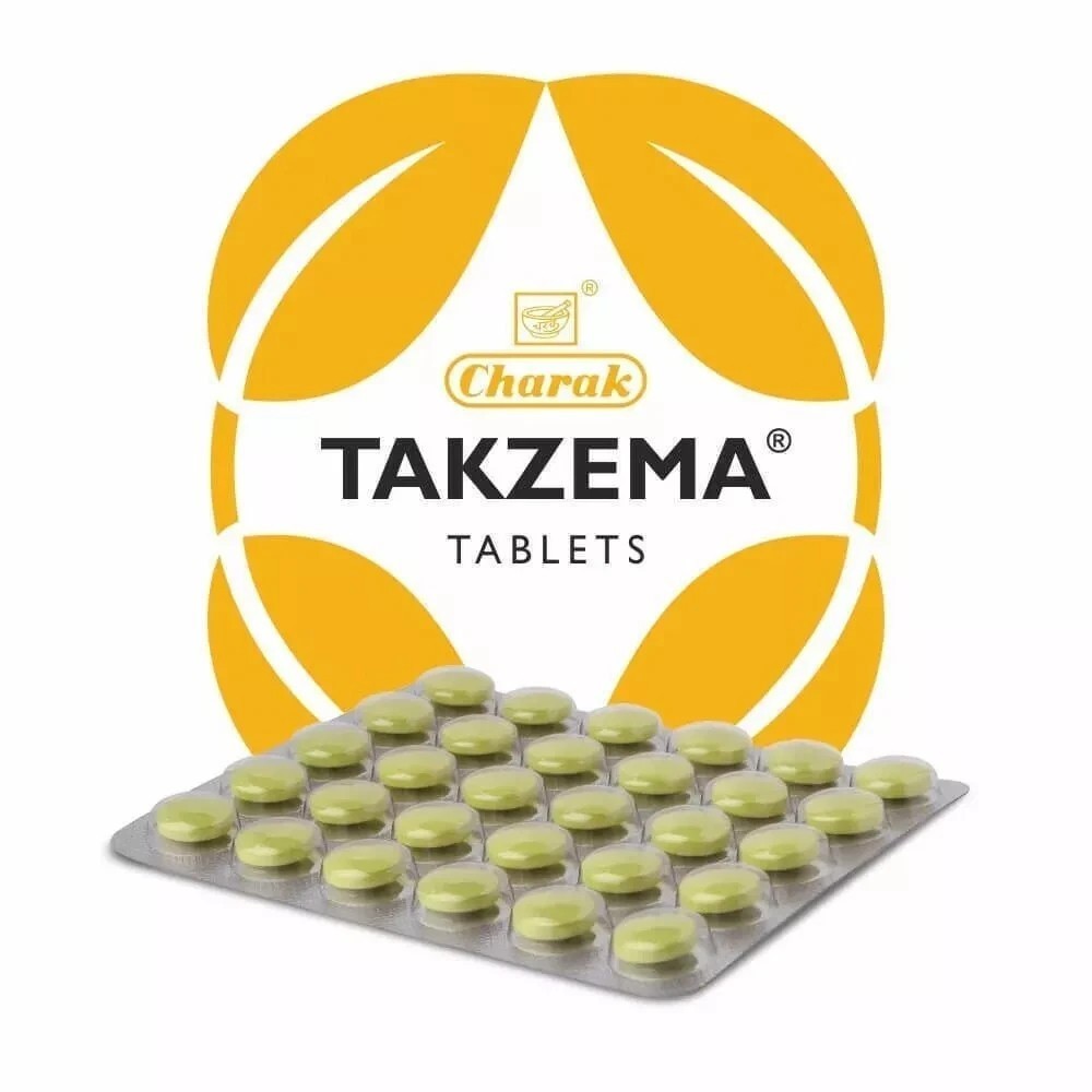 10 X Charak Ayurveda Takzema 30 Tablets Ayurvedic Herbal Product o942