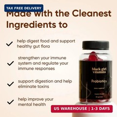 Probiotic Gummies for Digestive Health and Immune Support
