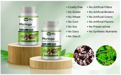 Moringa Oleifera Leaf & Seed Powder 80:20 – 180 Capsules, 1000mg (2 Packs)