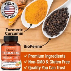 Turmeric Curcumin with Bioperine 2020mg High Absorption Triple Strength Capsules