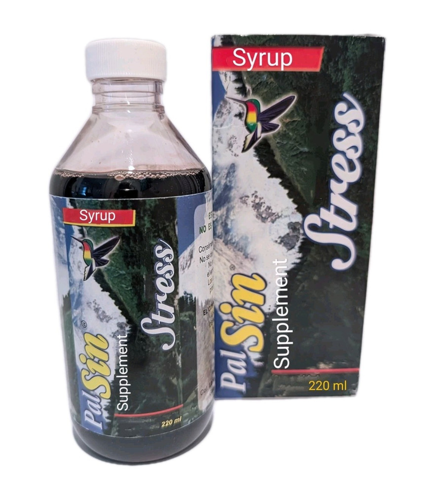 Pal Sin Stress Syrup, High Strength, Stress Relief Syrup 220Ml
