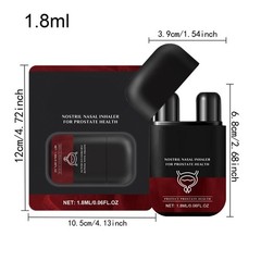 Nose Inhaler Spray to Support Men Prostate Health Nasal Inhaler Stick Refreshing