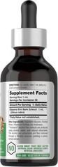 Slippery Elm Liquid Drops 2 fl oz | Alcohol-Free Extract | Vegetarian Non-GMO