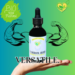 Yarrow Herb Non-Alcohol Extract Organic Natural Liquid Drops 2oz Digestion & Imm