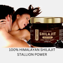 Himalayan Shilajit Pure 100% ,Soft Resin,Extremely Potent,Fulvic Acid, EXP-25/26