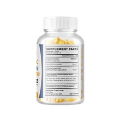 240 Softgels TURMERIC 95% CURCUMIN EXTRACT TUMERIC BLACK PEPPER ANTIOXIDANT BEST