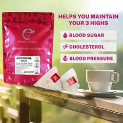 Lowsutea Mini. Manage Blood Sugar, Cholesterol & Blood Pressure Sugar Detox tea