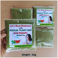 Dried Insulin Plant Leave Ground Powder/Fiery Costus/Organic Blood Sugar Support