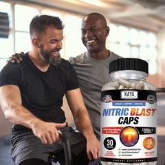 Nitric Blast L-Arginine 1200mg Pre-Workout Supplement for Health & Stamina