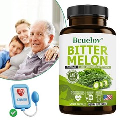 Bitter Melon Capsules Regulates Blood Sugar Levels Weight Loss Enhances Immunity