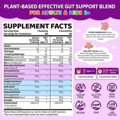 para Cleanse Gummies for Kids & Humans, Herbal Gut Health Gummies with Wormwood
