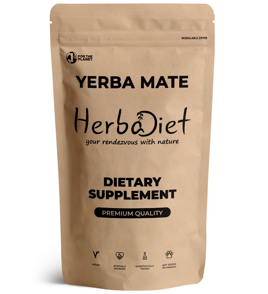 Yerba Mate Extract Powder 10:1 Stimulant Energy Booster Fat Burn Immune Support