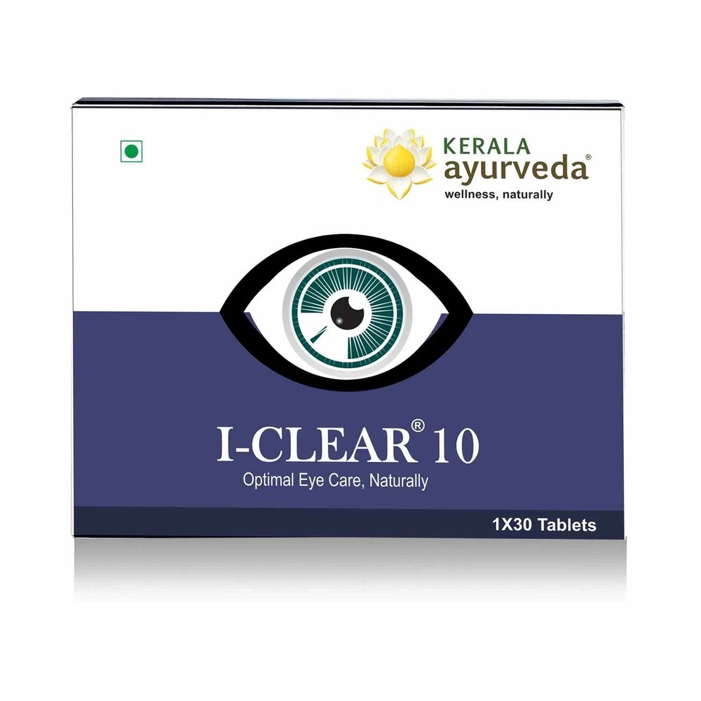 Kerala Ayurveda I Clear 10 | 30 Tablets – FREE DELIVERY 5-7 DAYS