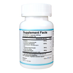 BLOOD GLUCOSE CONTROL120 Capsules Healthy Blood Sugar Levels, Biomedical Formula