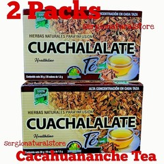 Te de cuachalalate 2 Pack 40 bolsitas Te De Cuachalalate 100% Natural