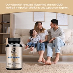 Astragalus 4500mg-Heart & Cardiovascular Health,Liver Health,Energy Boost Immune
