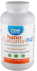 One Planet Nutrition Nano Curcumin Plus Capsules – 500 mg (120 Count)