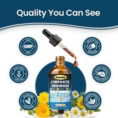 Vccvaa Lymphatic Drainage Drops, 11 in 1 Herbal Lymphatic Drainage Supplement…