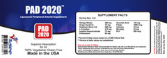 PAD 2020- Liposomal Blood Circulation Disorder Supplement (1 unit 60 ml)
