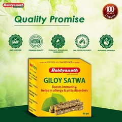 Baidyanath Giloy Satwa 50 gm / 1.76 oz Ayurvedic Herbal Powder For Immunity