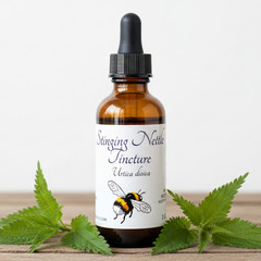 Stinging Nettle Tincture, Organic Nettle Extract