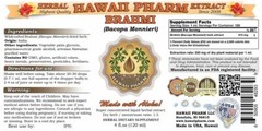 Brahmi (Bacopa Monnieri) Tincture. Alcohol-Based. Hawaii Pharm.