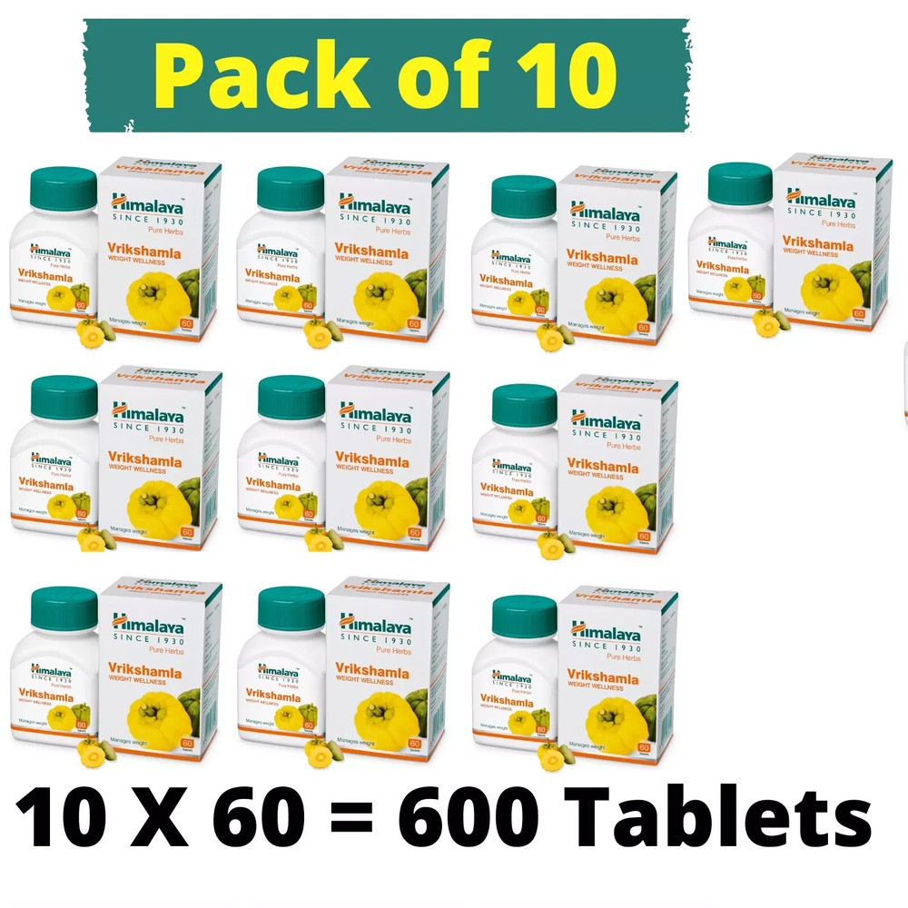 🌿 Himalaya Vrikshamla – 60 Tablets Each | Pack of 10 | Expiry 05-2027 |