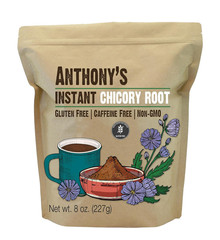 Instant Chicory Root, 8 Oz, Gluten Free, Caffeine Free, Non GMO, Coffee Alternat