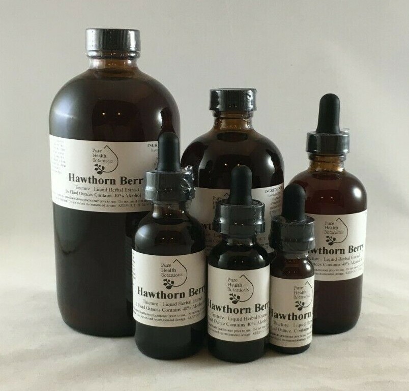 Hawthorn Berry Tincture, Extract, Highest Quality and Strength, Heart