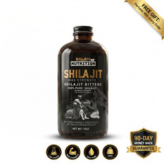 SHILAJIT BITTERS – Hormonal Support Peak Energy Physical Strength Men 16 oz