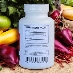 Beet Root Capsules – Organic